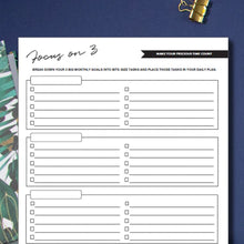 Load image into Gallery viewer, Focused Life Planner
